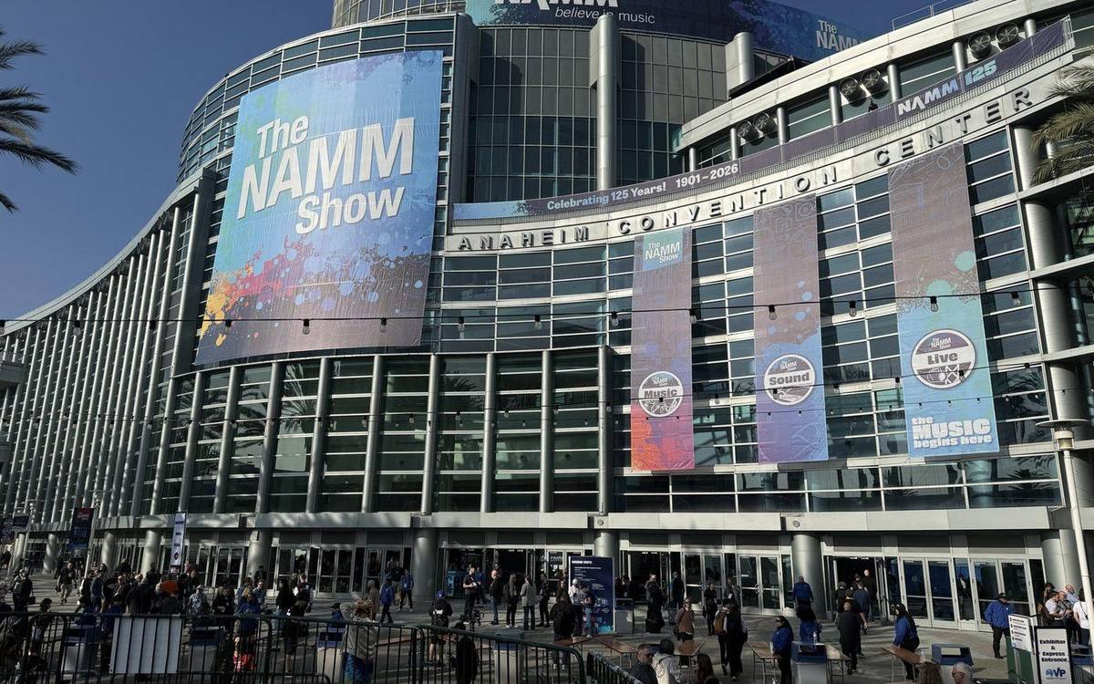 The NAMM Show at the Anaheim Convention Center